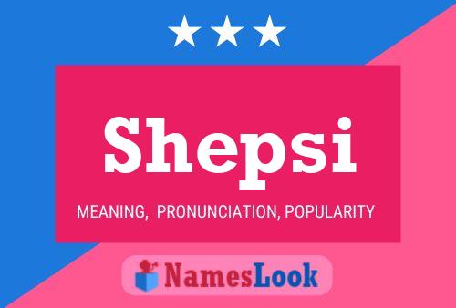 ملصق اسم Shepsi