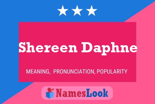 ملصق اسم Shereen Daphne