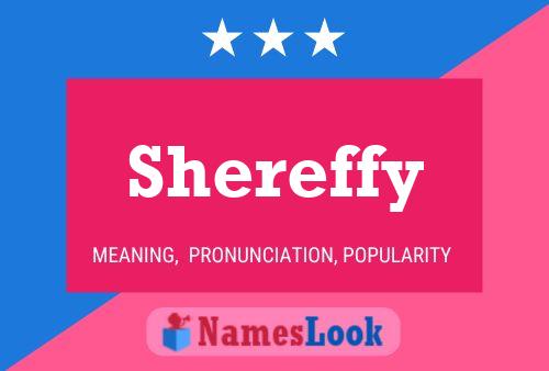 ملصق اسم Shereffy