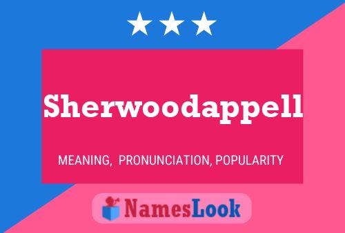 ملصق اسم Sherwoodappell