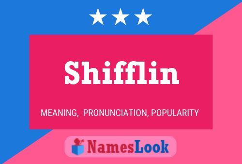 ملصق اسم Shifflin