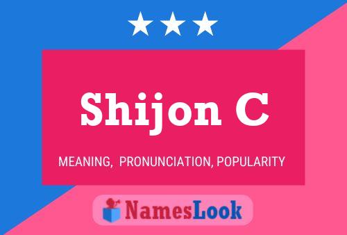 ملصق اسم Shijon C