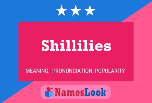 ملصق اسم Shillilies