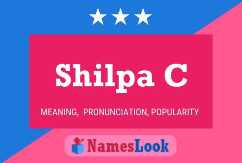 ملصق اسم Shilpa C