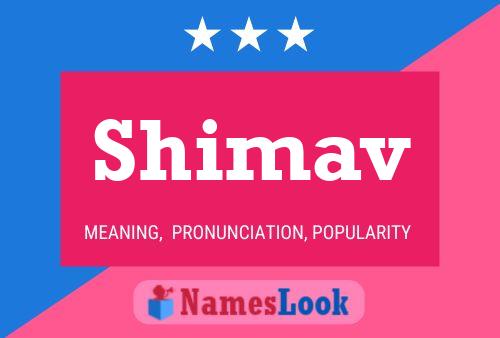 ملصق اسم Shimav