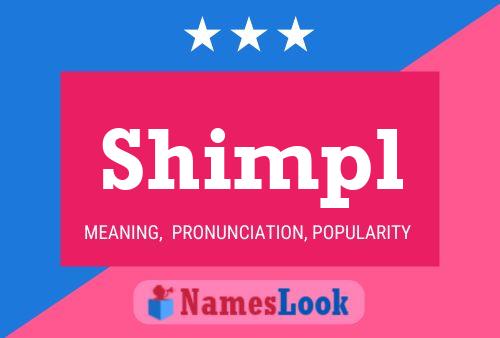 ملصق اسم Shimpl