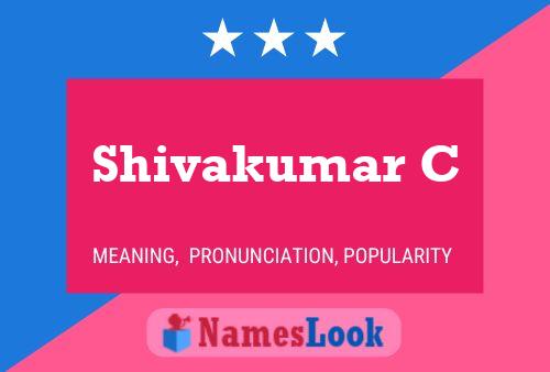 ملصق اسم Shivakumar C