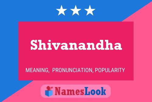 ملصق اسم Shivanandha