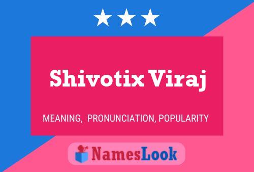 ملصق اسم Shivotix Viraj