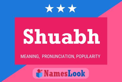 ملصق اسم Shuabh