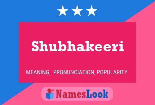 ملصق اسم Shubhakeeri