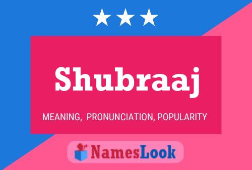 ملصق اسم Shubraaj