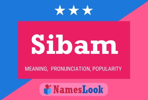 ملصق اسم Sibam