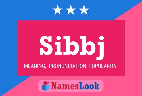 ملصق اسم Sibbj