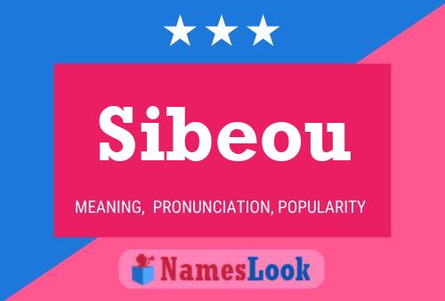 ملصق اسم Sibeou