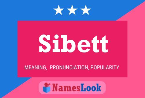 ملصق اسم Sibett