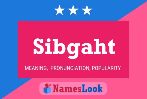 ملصق اسم Sibgaht