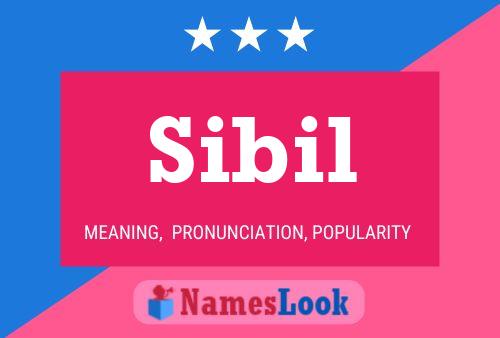 ملصق اسم Sibil