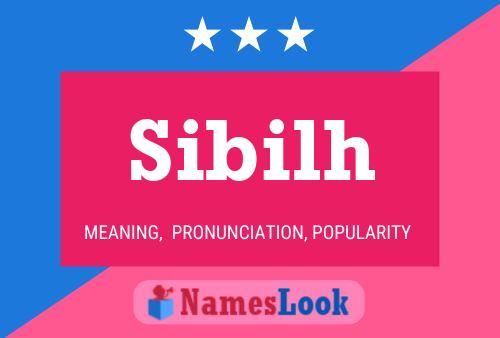 ملصق اسم Sibilh