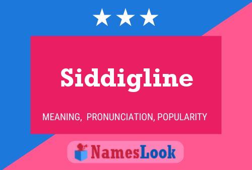 ملصق اسم Siddigline