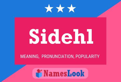 ملصق اسم Sidehl