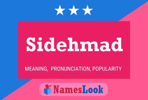 ملصق اسم Sidehmad