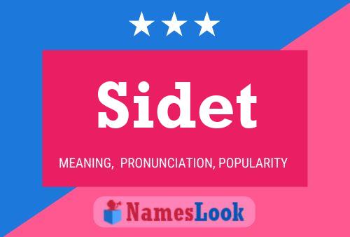 ملصق اسم Sidet