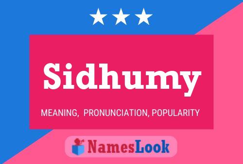 ملصق اسم Sidhumy