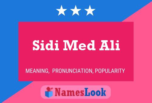 ملصق اسم Sidi Med Ali