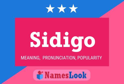 ملصق اسم Sidigo