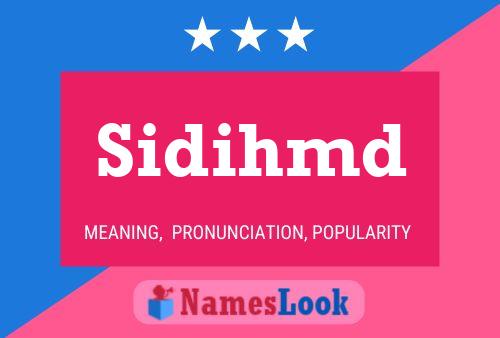 ملصق اسم Sidihmd