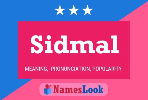 ملصق اسم Sidmal