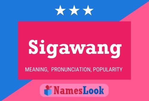 ملصق اسم Sigawang