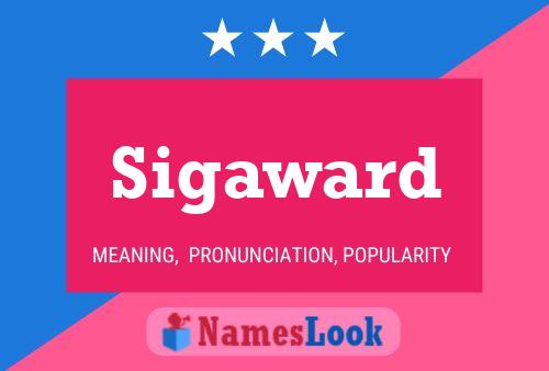 ملصق اسم Sigaward