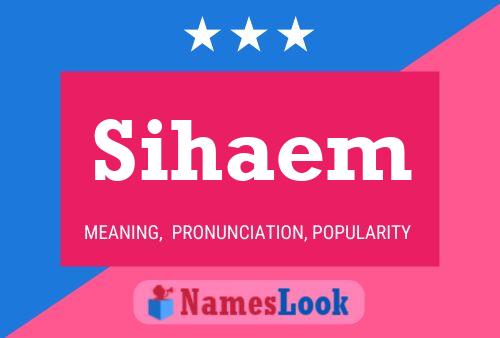 ملصق اسم Sihaem