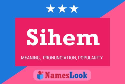 ملصق اسم Sihem