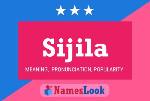 ملصق اسم Sijila