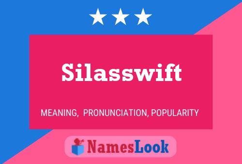 ملصق اسم Silasswift