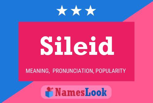 ملصق اسم Sileid