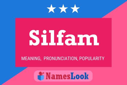 ملصق اسم Silfam