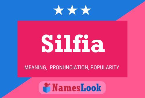 ملصق اسم Silfia