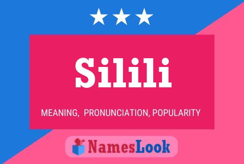 ملصق اسم Silili