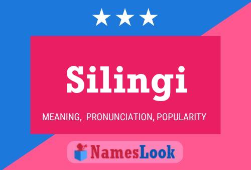 ملصق اسم Silingi