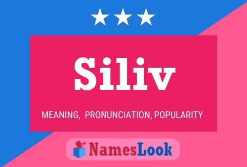 ملصق اسم Siliv