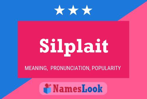 ملصق اسم Silplait