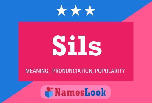 ملصق اسم Sils