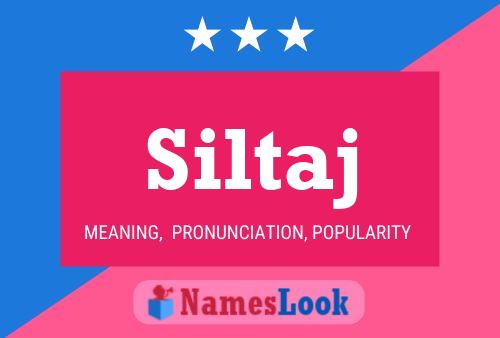 ملصق اسم Siltaj