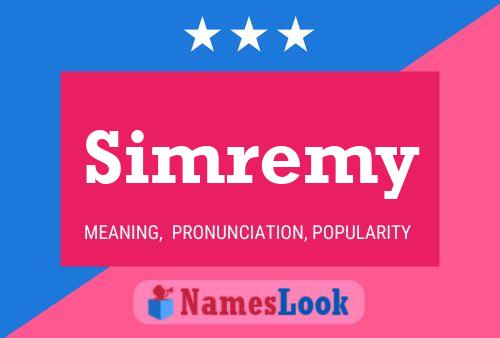 ملصق اسم Simremy