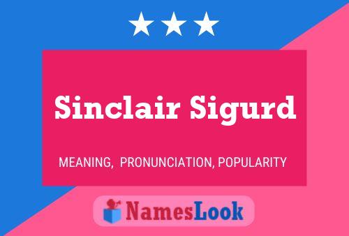 ملصق اسم Sinclair Sigurd