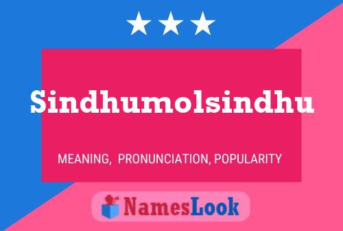 ملصق اسم Sindhumolsindhu